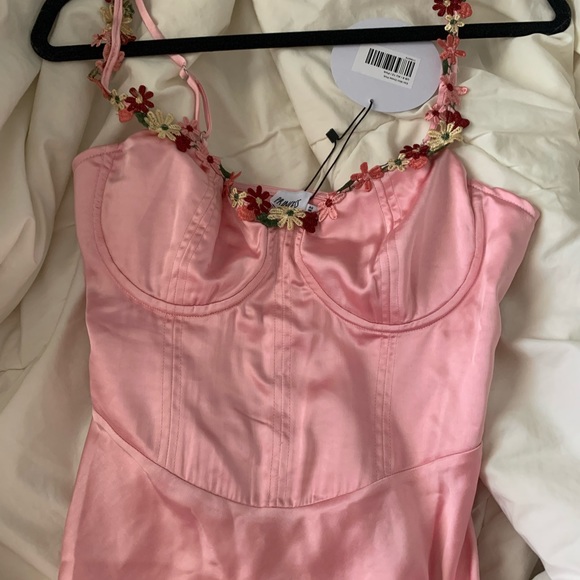 Princess Polly Kenzie Mini Dress Pink - Picture 2 of 4